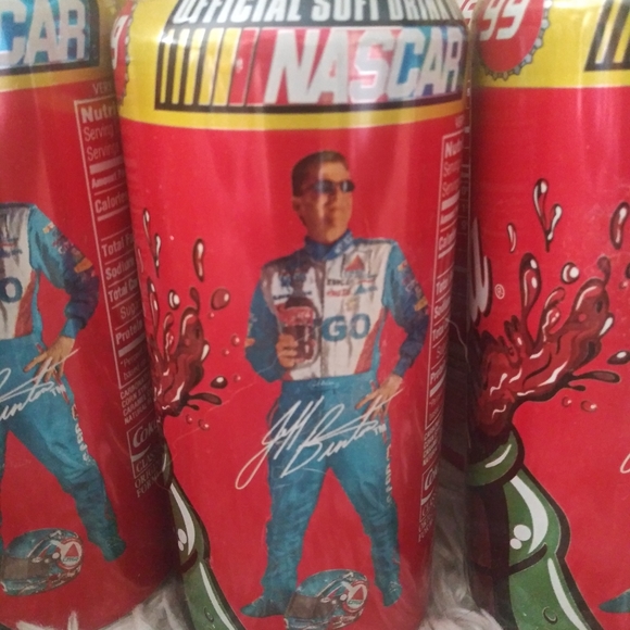 16oz Coke a Cola Jeff Burton. Never opened. 19 yr. - Picture 2 of 3